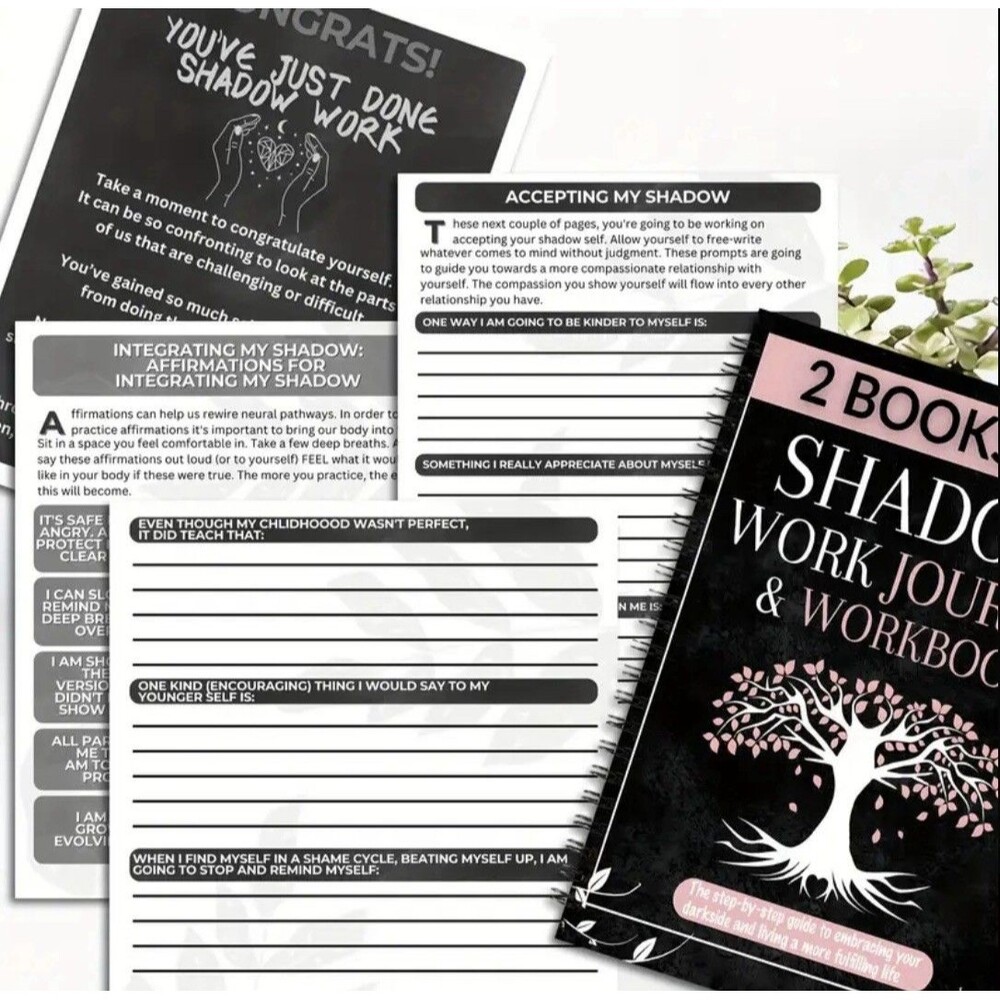 Shadow Work Journal And WorkBook 2 In 1 - Picture 5 of 11